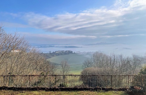 Cardona House | Entire home in Rinco-castelcebro, Italy with WiFi, AC