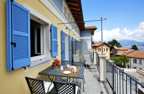 Ghiffa Apartment | Exceptional 3 bedroom gallery apartment in the former spas of Ghiffa