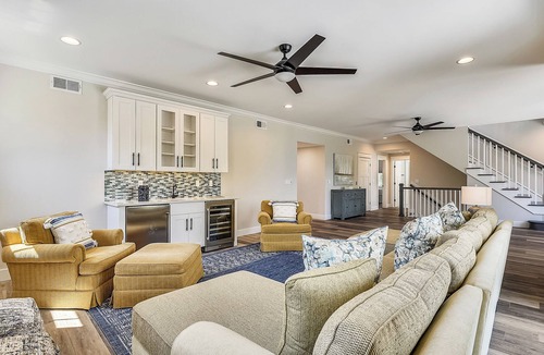 Bethany Beach House | Exceptional beach home located just steps from the beach front in beautiful family friendly Ocean Village, one of North Bethanyâ€™s most sought after private gated communities!