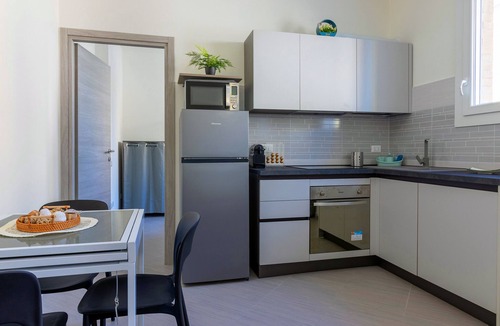 Fossanova San Marco Apartment | [Ferrara] Minimal Chic Family-Friendly Apartment with Private Parking