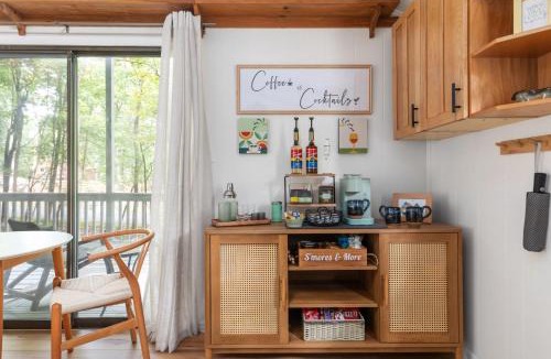 The Woods House | Fireplace, Fire Pit & Resort Amenities