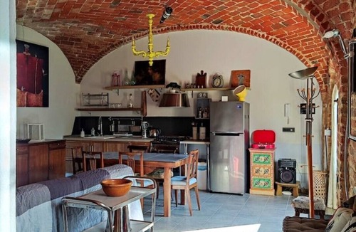 Belveglio Apartment | Grape Court. Cellar Apartment.