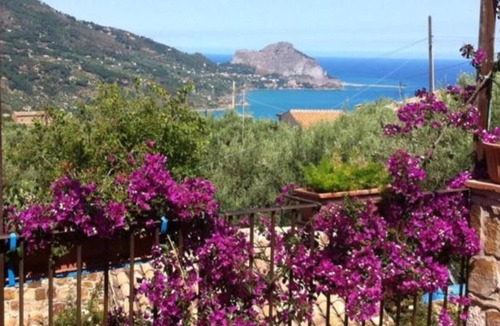 Sant'Ambrogio House | Holiday Home 'Case Saponara' with Sea View, Terrace & Wi-Fi