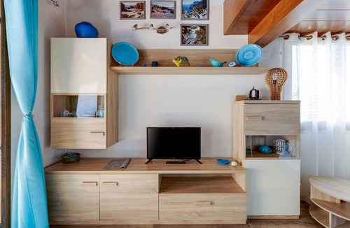 San Giovanni di Sinis Villa | Home Villino Turchese on the Beach with Ocean View, Terrace