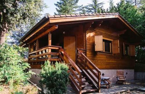 Chiavenna Rocchetta Ski Chalet | Homerez - Chalet for 4 ppl. with sauna, jacuzzi and spa at Castell'Arquato