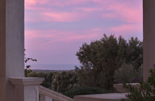 Carovigno House | idyllically situated, modern holiday house,sea view, hillside situation, Pool