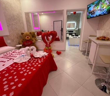 Monteparano House | Il Deseo Suite con vasca idromassaggio
