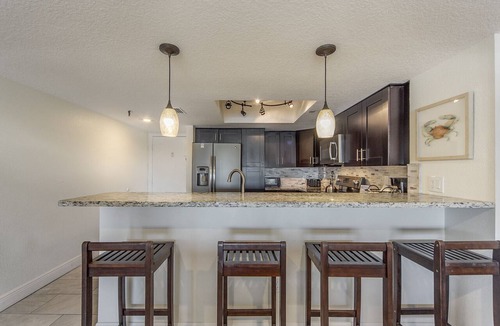 Madeira Beach Condo | John's Pass Updated 2B/2B - Beach Place #102