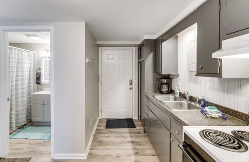 Port Huron Condo | Lake Huron Launchpad! Creekfront Condo for Two