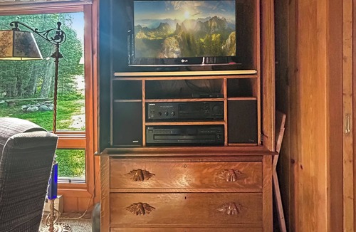 Butternut Ski Chalet | Lakefront 3BR, 2BA cottage with dock, boat, and fire pit