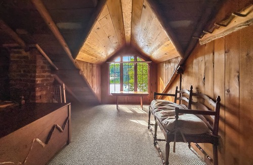Butternut Ski Chalet | Lakefront 3BR, 2BA cottage with dock, boat, and fire pit