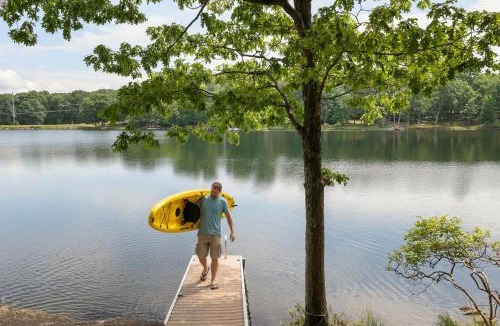 Pocono Mountain Lake House | Lakefront, Hot Tub, Hiking, Pool, Pickleball, Pets