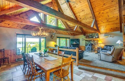 Townsend House | Lakefront Townsend Cabin w/Fire Pit, Private Dock