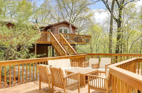 Pocono Mountain Lake Estates Cabin | Lakeside Dingmans Ferry Vacation Rental Cabin!