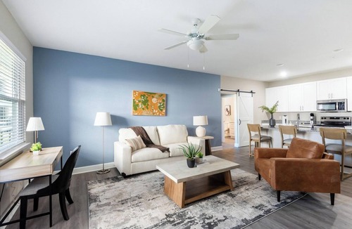 Fellowship Apartment | Landing | Incredible 2BD, Pool, Yoga Studio
