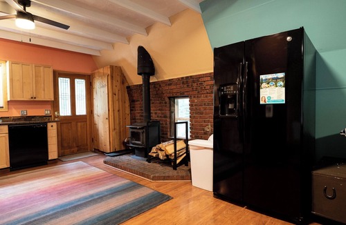 Black Hawk Cabin | Lazy Me ~ A Magical Creek-front Cabin with Hot Tub & Private Woods