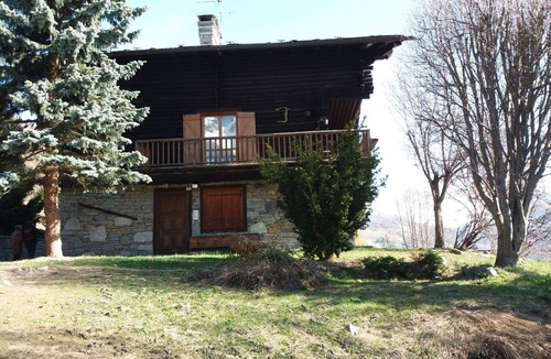 Lignod Ski Chalet | Lignod: 35 sq.mt one bedroom apartment with a view of Monte Rosa and direct access to the garden