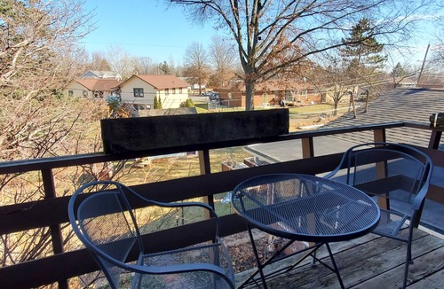 Cedar Falls Apartment | Local Comfort with Int'l Flair