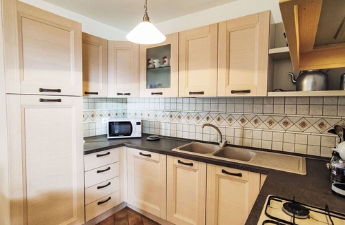 Bleggio Superiore House | Lovely apartment in villa for 5 people with WIFI, TV, terrace and panoramic view