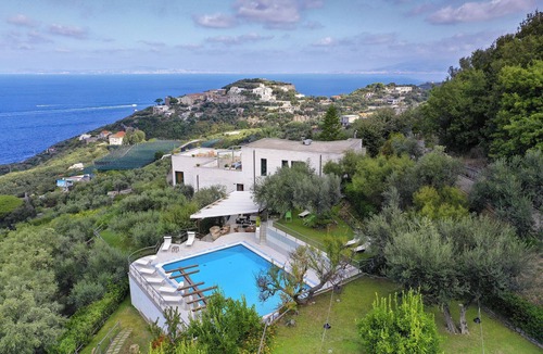 Schiazzano Villa | Luxury villa with marvellous terrace overlooking the sea