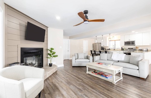 Oyster Harbor House | Luxury Waterfront Home w Private Pier in Annapolis & Dog-Friendly