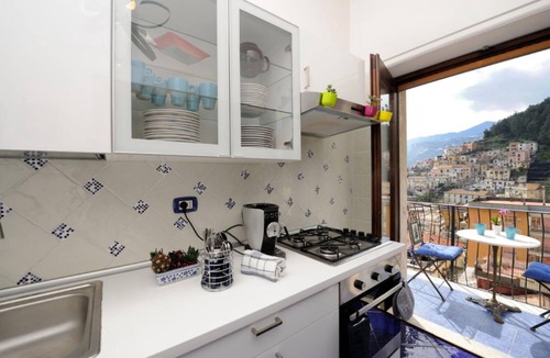 Maiori Apartment | MAIORI "Reginella" house with terraces & sea view