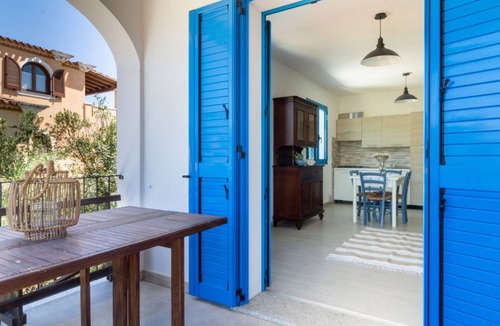 Arbatax Apartment | "Mare" Apartment is on the first floor with a large veranda