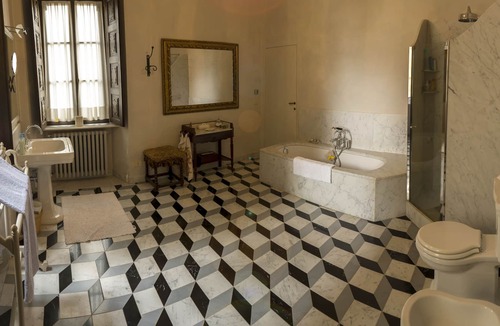 Madonna dell'Olmo Apartment | Master Bedroom in Luxury Villa - King's Room