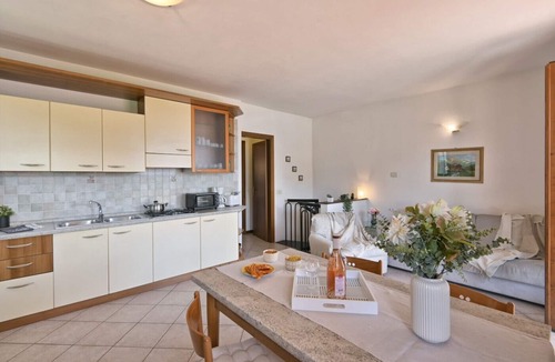 Prabione Apartment | Michela 4 - Theater Home, with private garden and lake view