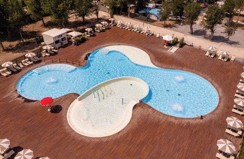 Rivabella House | Mobile home with pool for 6 people