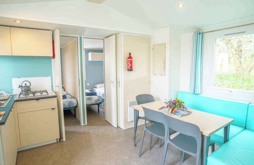 Caorle House | Mobilehome with air conditioning, terrace and pool