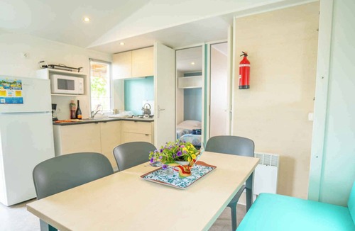 Caorle House | Mobilehome with air conditioning, terrace and pool