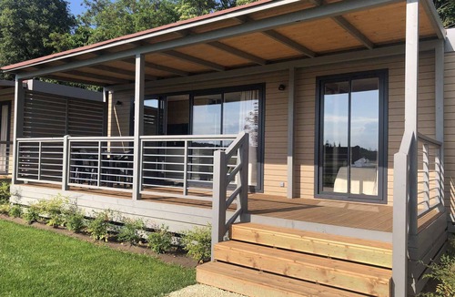 Colà Di Lazise House | Mobilehome with terrace and garden