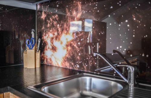 Collepietra Apartment | Modern Holiday Apartment "Sonnleiten Sterngucker 10" with Wi-Fi