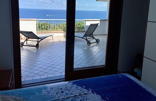 Marina di Zambrone Villa | Modern, Private Detached Villa with sea view near Tropea and Zambrone Beach