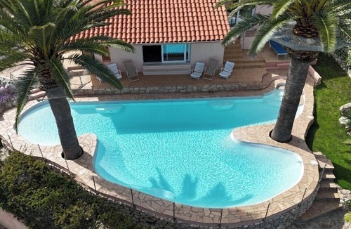 Maladroscia Villa | Nea Villa, for 11 people, swimming pool, panoramic terrace, 70 mt from the beach