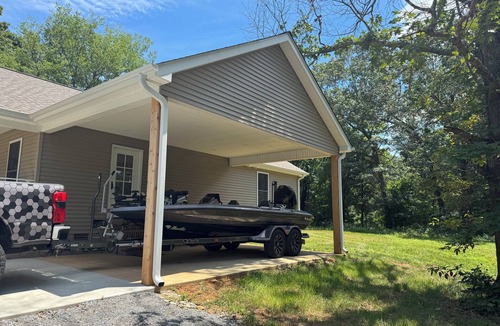 Benton House | New Construction Near Jonathan Creek Ramp, Boat Parking, Sleeps 6
