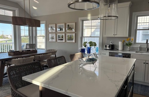North Beach House | New Construction Ocean+Bay views 5BR/3.5 BA, Pool - LBI Beach Haven-North Beach