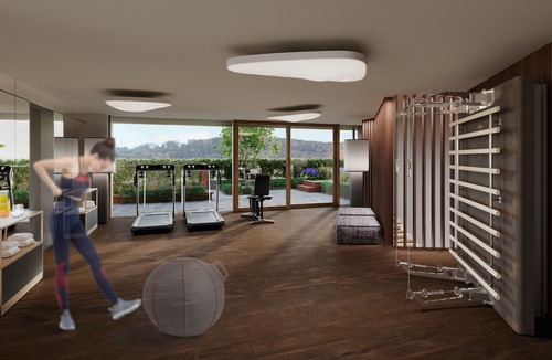 Brunico Apartment | New luxury apartment in a central location with pool, sauna and fitness