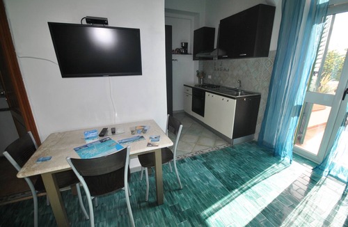 Orosei Apartment | Nice apartment 40 m2, 1st floor incl. 12 m2 veranda for 3 persons with 70m2 pool