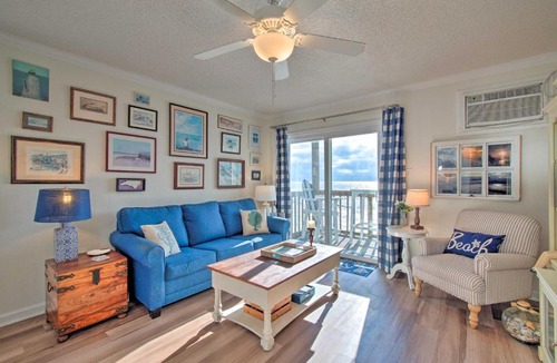 Sneads Ferry House | Oceanfront Condo w/Views in North Topsail Beach!