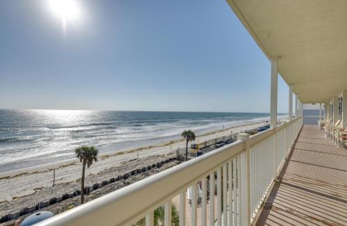 Ortona Park Apartment | Oceanfront Studio w/Resort Perks in Daytona Beach