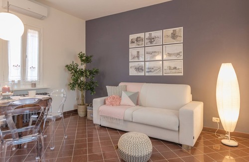 Codigoro Apartment | Palazzo Spada - App. Flamingo penthouse with terrace overlooking the Po River