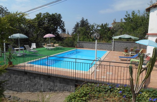 Coste House | Panoramic Casavacanza in Villa with swimming pool on the slopes of Etna SUNSET