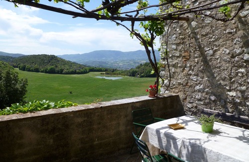 Spoleto Apartment | Panoramic holiday apartment Torre Colombaia 4+2 pax