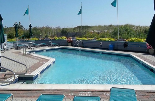 Surf City Condo | Perfect location! Steps to the sea, sand and pool-Oceanfront condo!
