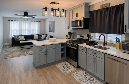 Irvington Apartment | Private 3BR Apt: Sleeps 8, 5 Beds, Group-Friendly, Wi-Fi, Parking, Near NYC