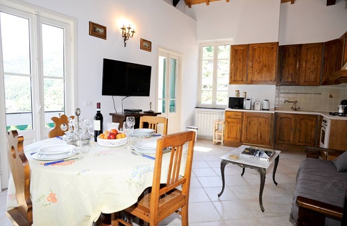 Pigna Apartment | Recently Renovated Flat In The Heart Of Pigna With Panoramic Views and a Balcony