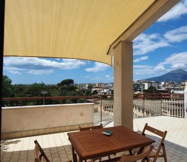 Scafati Apartment | Renovated Loft with Vesuvio view terrace