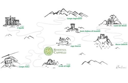 San Demetrio ne' Vestini House | Residenza Cappelli - Case Vacanze